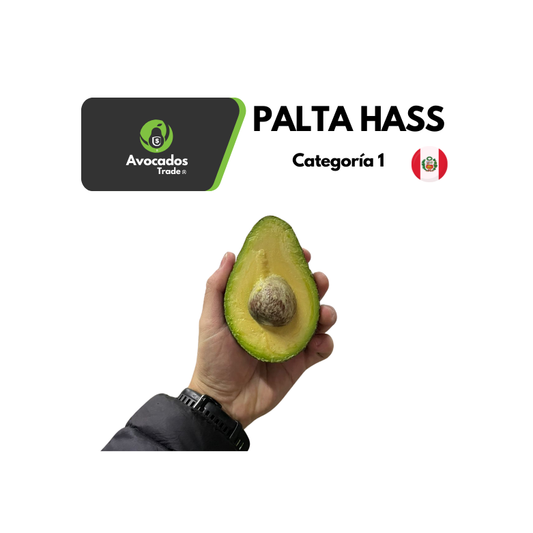 Palta Hass Peruana | "Ready to Eat": Categoría 1  (1 kg).